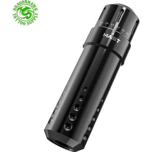 Mast Adjustable Stroke Permanent Makeup Tattoo Pen Machine RCA Interface Professional Coreless Motor Tattoo Rotary Machine