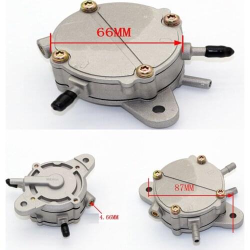 New Gas Fuel Pump For GY6 150CC 250CC Moped Scooter Go-kart ATVs