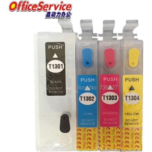 Refillable ink cartridge T1301 for Epson BX635FWD BX935FWD WF-7015 7515 7525 3010DW 3520DWF 3530DTWF 3540DTWF printer