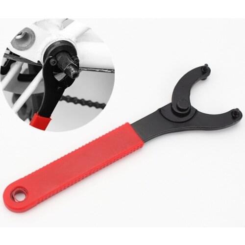Adjustable Bike Bottom Bracket Wrench Chain Wheel Crank Bracket Freewheel Wrench Repair Convenient Remover Tools DropShipping