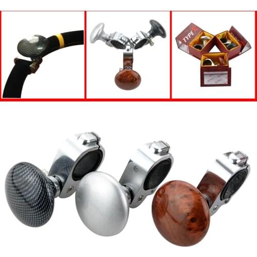 ESPEEDER Car Styling Steering Wheel Power Handle Ball Hand Control Power Handle Grip Spinner Knob Grip Knob Turning Helper