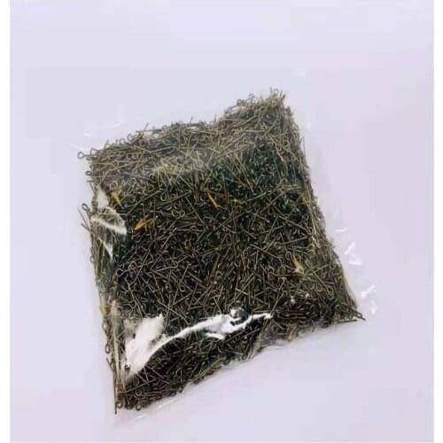 220 Pcs Eye Head Pins 16 20 25 30 35 40mm Eye Head Pins Flat Head Pins Plated Eye Pins For Jewelrys Findings Making Diy Supplies