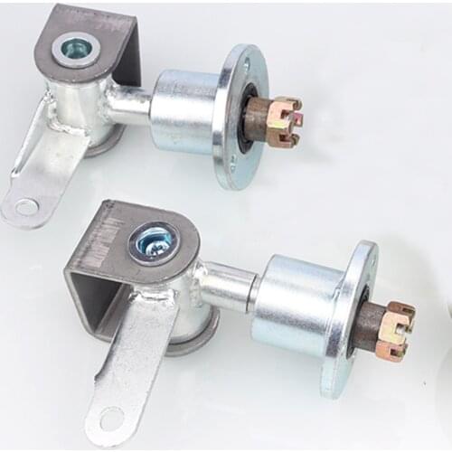 1Pair 6 inch Wheel Knuckle Spindle With Wheel Hub Fit For DIY China 110cc 168 200F Go Kart Buggy Karting ATV UTV Quad Bike Parts