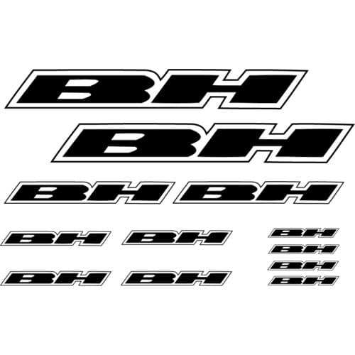 Vinyl Cut Decal Sticker For Bicycle BH Art Decor , STICKERS DECALS AUTOCOLLANT AUFKLEBER ADESIVI FOR BIKE BH