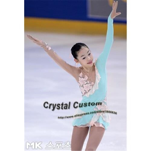 Womens Figure Skating Dresses Fashion New Brand Ice Figure Skating Dresses Competition For Adult DR3499