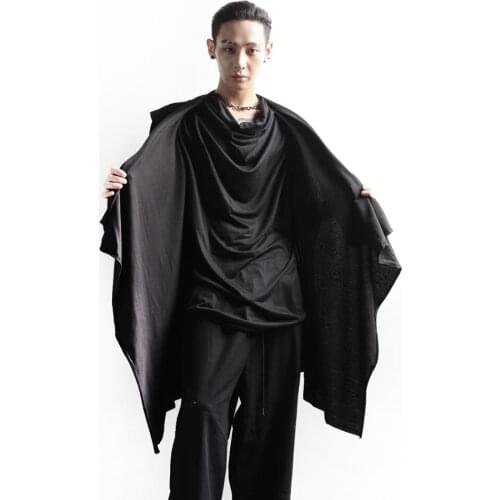 20 summer may new fashion mens fashion simple M-type Cape cardigan vest20 summer may new fashion mens fashion simple M-type Ca
