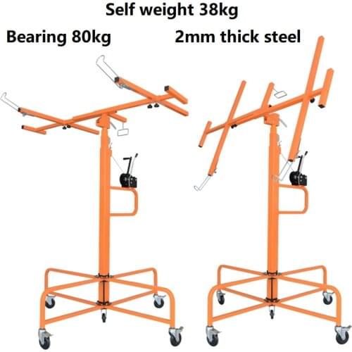 2019 new Manual screw elevator Carpentry Gypsum board suspended ceiling Lifting platform inclined hoist