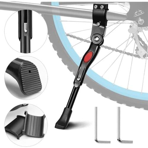 22"-27"MTB Bicycle Bike Kickstand Parking Rack Universal Bicycle Support Side Kick Stands Foot Brace Cycling Parts Accessories