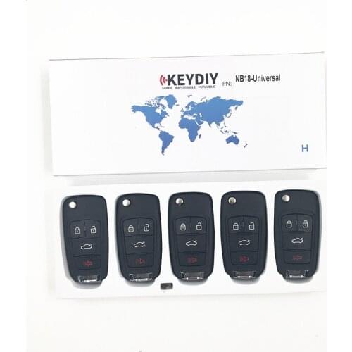 5pcs/lot KEYDIY KD NB18 NB Series Remote Control For KD900/KD MINI/KD-X2 Key Programmer Multi-function remote control key