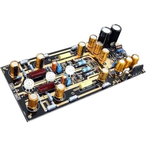 AC230 ~ AC280v 30MA USB Hifi MM RIAA Turntables Ear834 Tube Phono Amplifier board / Kit 12AX7/ECC83 PCB Board 6. V 2A 130x285mm