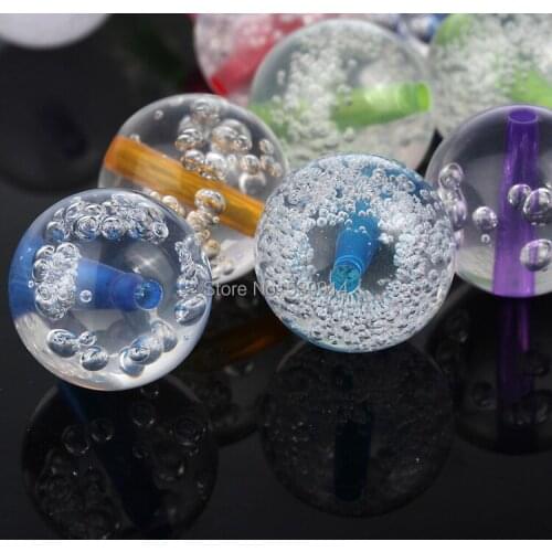 New European Style18MM 50pcs/lot Mixed Color Acrylic Air Bubble Chunky Beads Fit Making Necklace&Bracelet