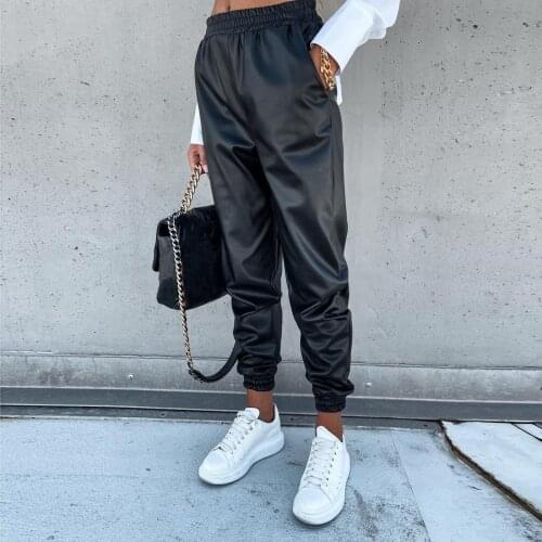 Eillysevens Women's Leather Pants