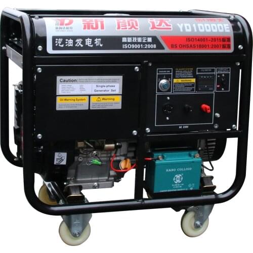 Power station made in China 110V 220V 400V electric power supply 8500w gasoline generator
