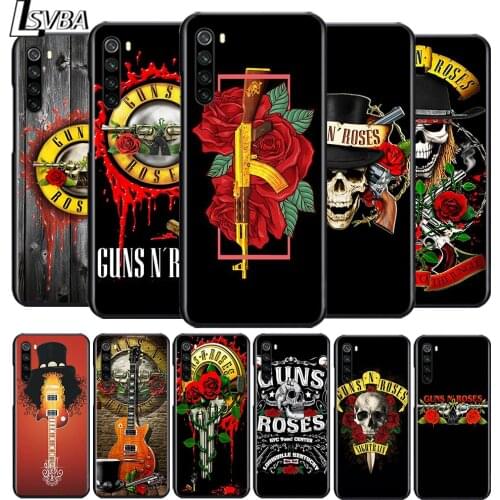 Guns N Roses for OPPO Reno 2 Z 2Z 2F 3 4 4Z 4F 4SE 5 Pro 4G 5G ACE 10X ZOOM F7 A5 A9 2020 Soft Black Phone Case