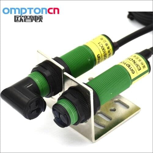 Infrared photoelectric sensor switch DC 12V24VNPNPNONC detection of human body car