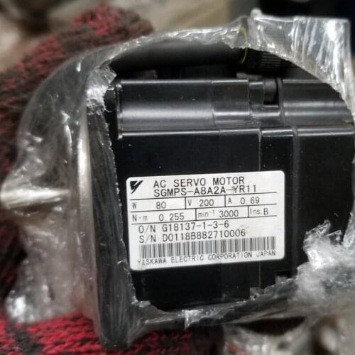 Used Tested Working SGMPS-A8A2A-YR11 AC SERVO MOTOR
