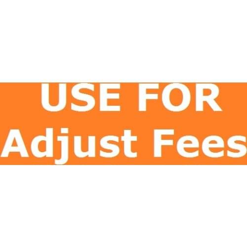 Use For Adjust Fees