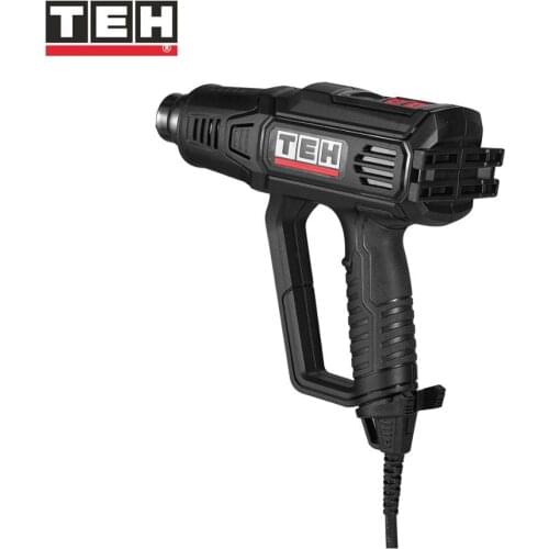 TEH 2000W 220V Heat Gun Electrical Cool Hot Air Gun Temperature Adjustable Digital Display Home DIY Shrink Wrapping Power Tool