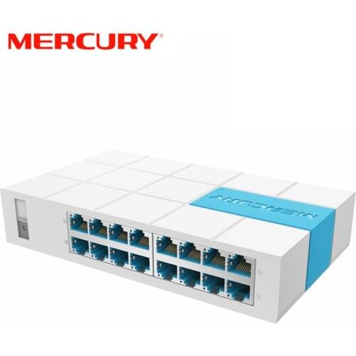 MERCURY S116M 16 Port RJ45 10/100Mbps Ethernet LAN Network Switch Desktop Switch