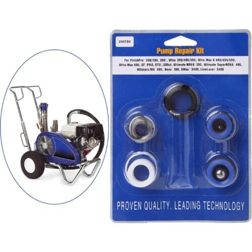 Pump Repair Packing Kit 244194 Fit For Sprayer 390 395 490 495 595 Spay Gun Tool