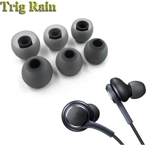 6pcs/3pairs 3.8mm Earphones Eartips For Samsung Galaxy Note 8 S8 Plus Note8 For AKG Silicone Replacement Ear tips caps Earbuds