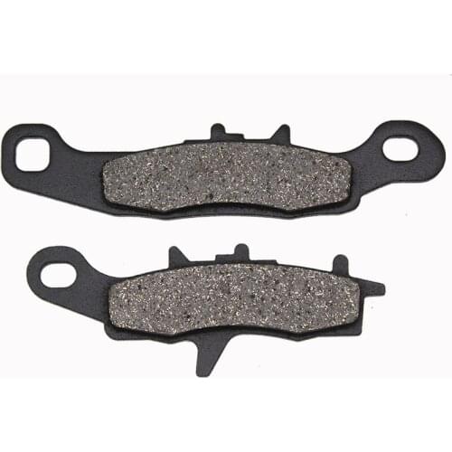 CYLETO Motorcycle Front Right Brake Pads For KAWASAKI KFX 450 KFX450R 2008-2011 KVF 650 Prairie 2002 2003 KSV 700 04-07 KVF 700