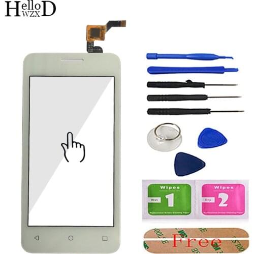 HelloWZXD 4.0'' Front Touch Glass For Fly Stratus 6 FS407 FS 407 Touch Screen Glass Digitizer Panel Tools Lens Sensor Adhesive