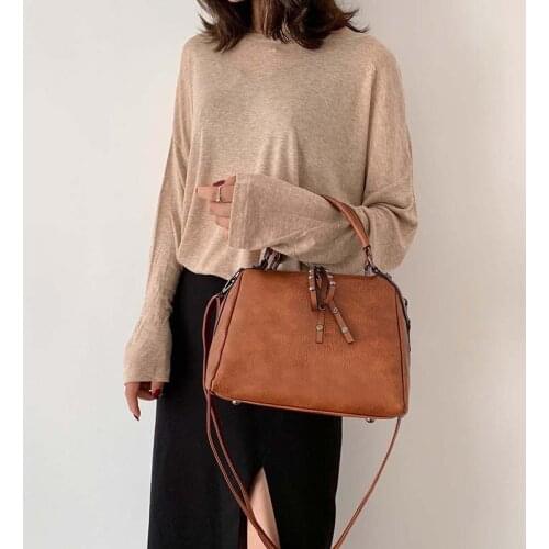 Crossbody Bags for Women 2021 New Lady Tote Bag New Luxury Handbags Women Bags Designer Pu Leather Brand Vintage Shoulder