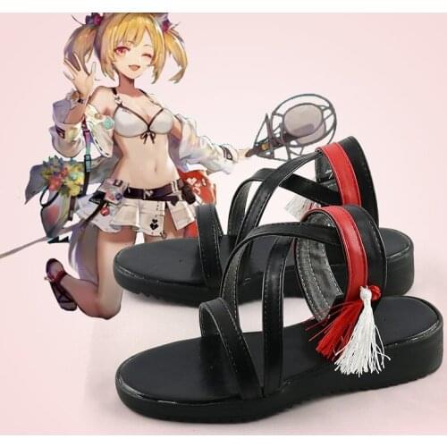Unisex Anime Cosplay Arknights Sora Cosplay Costumes Boots Custom Made