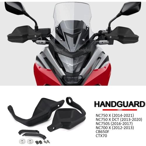 Handguard Shield Hand Guard Protector Windshield For Honda NC750X NC700X NC750S CB650F CTX700 NC 750 X Motorcycle Accessories