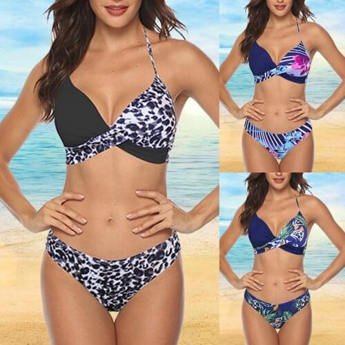 Sagace womens color matching split Bikini Bathing Suit beach bathing suit hot spring bathing suit купальник женский 2021