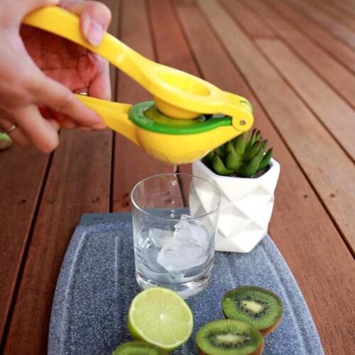 1PC 2 in 1 Quality Manual Lemon Citrus Press Juicer Squeezer Tool Lime Aluminum Citrus Fruit Juicer Q8V4