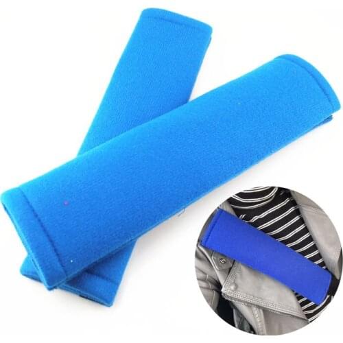 2 pcs Car Safety Seatbelt Shoulder Pads Shoulder Cushions Car Belt Vehicle Soft Plush Auto Seatbelt Strap Harness Cover