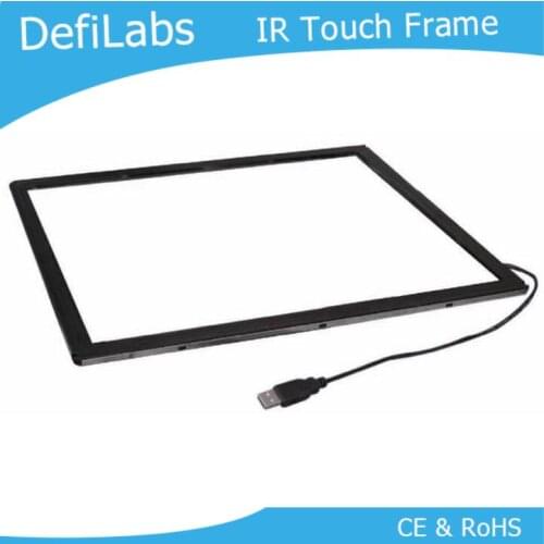 DefiLabs 10 points 60" Infrared multi touch screen panel kits with competitive price