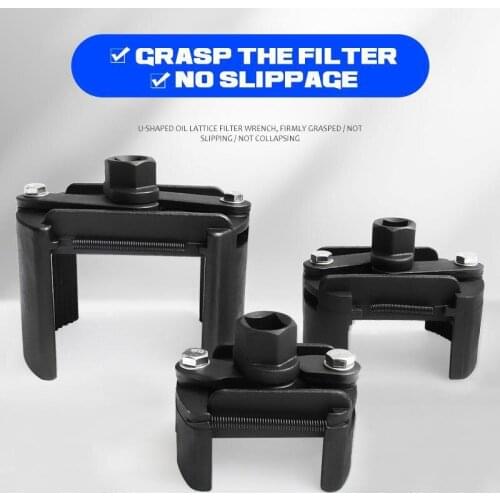 Adjustable Oil Filter Wrench Spanner Remover Automobile Tool Remove and Install Oil Filters Quickly