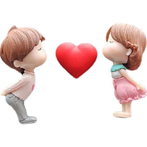 Lovely Couple Girl Boy Car Air Vent Freshener Perfume Clip Aromas Diffuser Decor