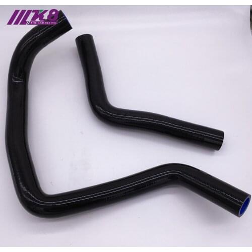 Silicone Radiator Hose Fit For HONDA CIVIC EK3 B16 B18 K8 92-98 (2 PCS) red/blue/black