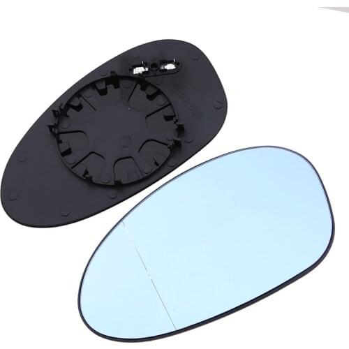 POSSBAY Car-styling Exterior Accessories Fit for BMW 1-Series E88 Cabrio 2008-2014 Car Door Mirror Heated Blue Glass