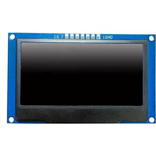 2.42" 2.42 inch LCD Screen White Yellow Green Blue 128x64 OLED Display Module IIC I2C SPI Serial for C51 SPD0301