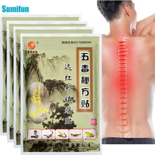 8pcs Scorpion Venom Pain Relief Patch Arthritis Joint Pain Rheumatism Sticker Body Knee Neck Back Orthopedic Body Lumbar Plaster