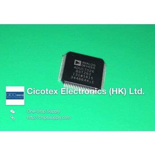 ADUC7026BSTZ62 LQFP80 IC MCU 32BIT 62KB FLASH 80LQFP