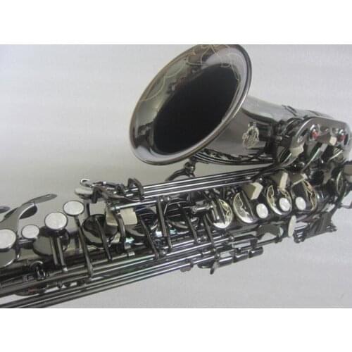 New High-quality Suzuki Black Nickel Alto saxophone professional Musical Instruments saxophone Tone E Sax With Mouthpiece Free