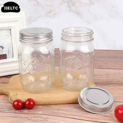 1pcs New Sprouting Jar With Stainless Steel Screen Lid Wide Mouth Quart Mason Sprouter 304 Stainless Steel+Glass