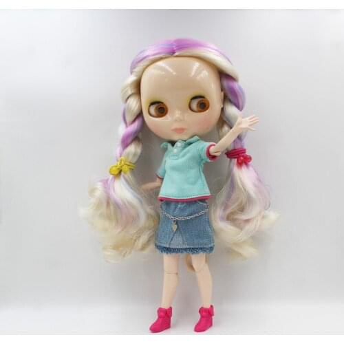Free Shipping Top discount 4 COLORS BIG EYES DIY Nude Blyth Doll item NO. 781J Doll limited gift special price cheap offer toy