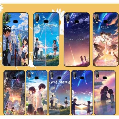 PENGHUWAN Your Name Movie Anime DIY Painted Bling Phone Case For Samsung A10 A20 A30 A40 A50 A70 A71 A51 A6 A8 2018
