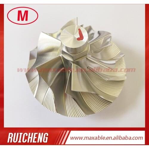 GTA4082V 17201-E0303 57.96/82.00mm 6+6 blades Turbo aluminum 2618/milling/billet compressor wheel for J08E/GH8/PKC37/MKB37