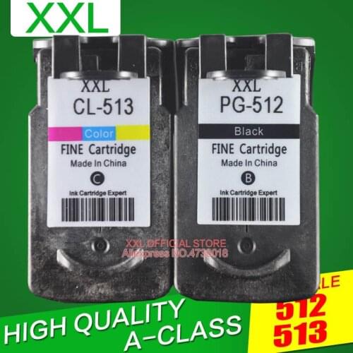 Europe PG512 CL513 Catridge Compatible for Canon pg 512 cl 513 ink cartridge Pixma mp230 mp250 MP240 MP270 MP480