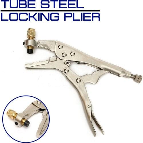 Air Conditioner Refrigerant Hand Tool Recovery Refrigeration Tube Steel Locking Plier
