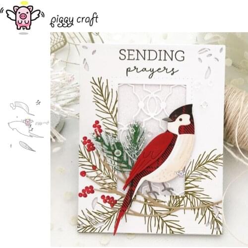 Piggy Craft metal cutting dies cut die mold Bird decoration Scrapbook paper craft knife mould blade punch stencils dies