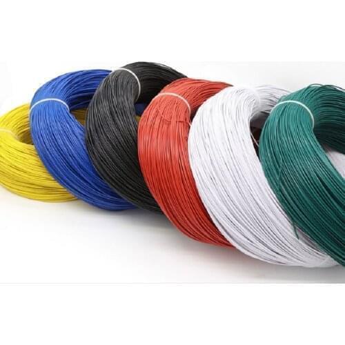 UL1430 Custom Color 24AWG Tinned Many Colorful Wire Electrical Cable For DIY Car Equipment Wire-3/5/10Meters